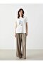 Crew Neck Printed Women's T-Shirt (S5) - 2