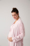 Lace Detailed Maternity Nightgown Dressing Gown Set - 3