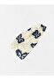 Girls' Cotton Summer Thin Fabric White Butterfly Pattern Short Sleeve Shorts Summer Pajamas Set - 6