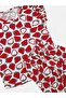 Girls' Cotton Summer Thin Fabric White Strawberry Pattern Short Sleeve Shorts Summer Pajamas Set - 3