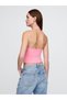 Kadın Pembe Halter Yaka Atlet - 3