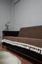 Fringed Striped Sponge Velvet Non-Slip Sofa Cover - 3