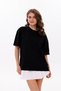 Eveli̇ Women's Regular Fit Crew Neck 100% Cotton Short Sleeve White T-Shirt -