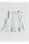 Texx Store Quality Oval Collar Ruffle Detailed Baby Girl Blouse and Shorts - 2