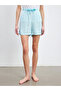 Shorts Pajama Bottoms with Elastic Waist and Lemon Print - 2