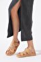 Oresla Single Buckle Women's Slippers Nut Skin - 2