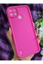 Realme C21Y / Realme C25Y Compatible Impact Protection Corner Support Matte Fuchsia Case - 3