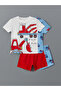Crew Neck Baby Boy Shorts Pajama Set 2-Piece