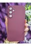 Samsung Galaxy A35 Compatible Velvet Burgundy Silicone Phone Case