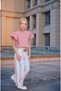 Girl's Top & Bottom Set - 100% Cotton Knitted Fabric - 4