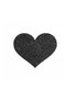 Body Sticker Decorations, Heart-Black Pattern - 5