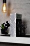 Decorative Metal Book Holder with Mickey and Minnie Mouse Figures Book Support Home and Office Accessory - 3