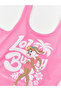 Lola Bunny Printed Uv Protection Girl's Swimsuit - 3