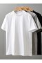 3-Pack Eco Oversized T-Shirts White Gray Black