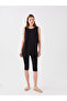 Women's Crew Neck Plain Hijab Swimsuit Set