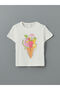 New Season Crew Neck Printed Girl's T-Shirt - 2
