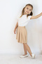🌸   Girls' Pleated Skirt – Elastic Waist, Modern and Comfortable Design 🌸 - 7