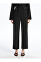 Elastic Waist Textured Women's Trousers - 4