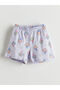 Quality Pieces from Çelebi Store Printed Girl's Shorts Pajama Set - 6