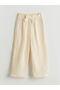 Girl's Muslin Trousers with Ribbon Detail (S5)