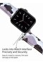حزام جلدي رفيع متوافق مع سوار ساعة Apple Watch، سوار معصم بديل من الجلد الأصلي - 2