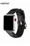 سوار ساعة Apple Watch من الجلد مقاس 38 مم و40 مم و41 مم، مقاس صغير/متوسط، حزام بديل من الجلد الأصلي