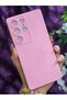 Samsung Galaxy S25 Ultra Compatible Velvet Pink Silicone Phone Case