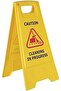 YU WELL Caution Sign Board (Combo of 2 Pcs Sign Board,Wet Floor and Cleaning in Progress Sign Board) - 5