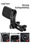 Magnetic Car Holder Double Air Vent Locking Phone Mount Mobile Stand Replacement Metal Plates Set - 3