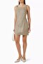 Linen Mini Dress, Comfortable and Elegant - 2