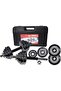 Chrome Dumbbell Set EM-9227-30 Adjustable 30KG with Star Locks & Rubber Grip Handles - 4
