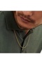 316 L Albanian Knitted Model Gold Steel Necklace Tarnish-Free