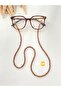 Double Women's Glasses Rope Glasses Chain (Black-Brown) - 3