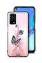 Oppo A55 4G Protective Case Cover Butterflies On Eiffel Tower