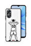 غطاء حماية لهاتف Oppo A17 - رسم ميسي