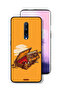 غطاء حماية لهاتف OnePlus 7 Pro بتصميم شريط كاسيت وشريط لاصق