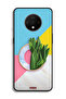 OnePlus 7T Protective Case Cover Leaves Abstract Pattern - 2