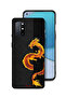 غطاء حماية لهاتف OnePlus 8T Plus 5G برسومات فن التنين