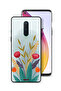 غطاء حماية لهاتف OnePlus 8 برسومات نباتية