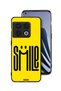 غطاء حماية لهاتف OnePlus 10 Pro 5G برسومات ابتسامة فنية