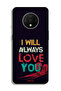 OnePlus 7T Protective Case Cover I Will Always Love You - 2