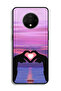 OnePlus 7T Protective Case Cover Heart Moon - 2