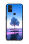 OnePlus Nord N10 5G Protective Case Cover Tree Neon Body Of Water Reflection Digital Art - 2