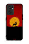 غطاء حماية لهاتف OnePlus Nord CE 2 5G بتصميم غزال وقمر - 2