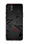 غطاء حماية بنقشة نجوم لهاتف OnePlus 9R 5G - 2