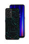 غطاء حماية لهاتف OnePlus Nord CE 2 5G، دوائر فنية رقمية، بساطة، شاشات متعددة