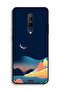 غطاء حماية لهاتف OnePlus 7 Pro برسومات تجريدية للقمر - 2