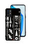 غطاء حماية لهاتف OnePlus 9R 5G، ملصق Sowk Space Walk