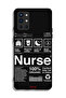 OnePlus 9R 5G Protective Case Cover Nurse Sticker - 2