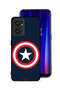 غطاء حماية لهاتف OnePlus Nord CE 2 5G بتصميم كابتن أمريكا